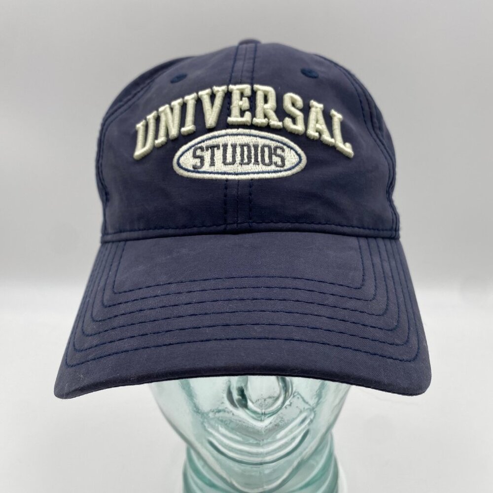 Universal Studios Hat Cap Strapback Adult Size Adjustable Dark Blue Embroidered